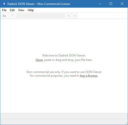 Dadroit JSON Viewer для Windows