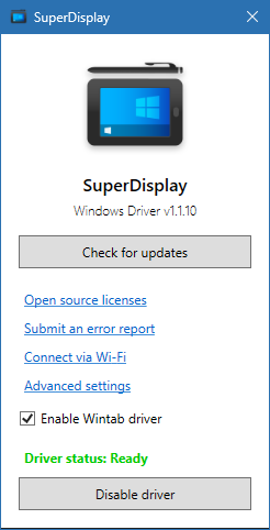 SuperDisplay для Windows