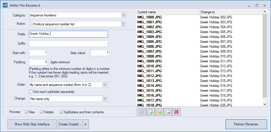 Better File Rename для Windows
