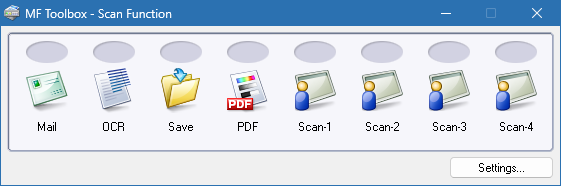 Canon MF Toolbox для Windows