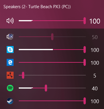 EarTrumpet для Windows