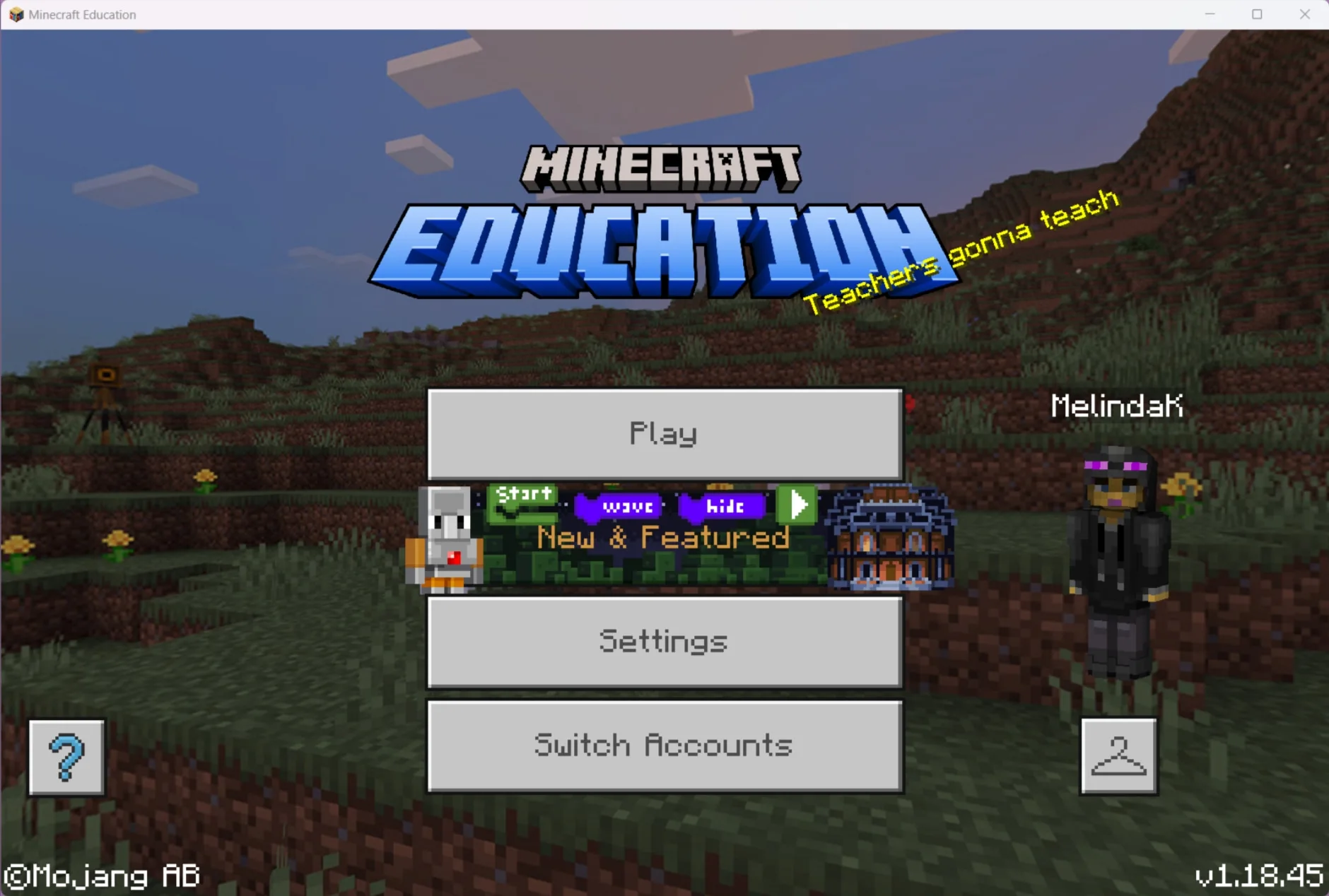 Minecraft Education для Windows