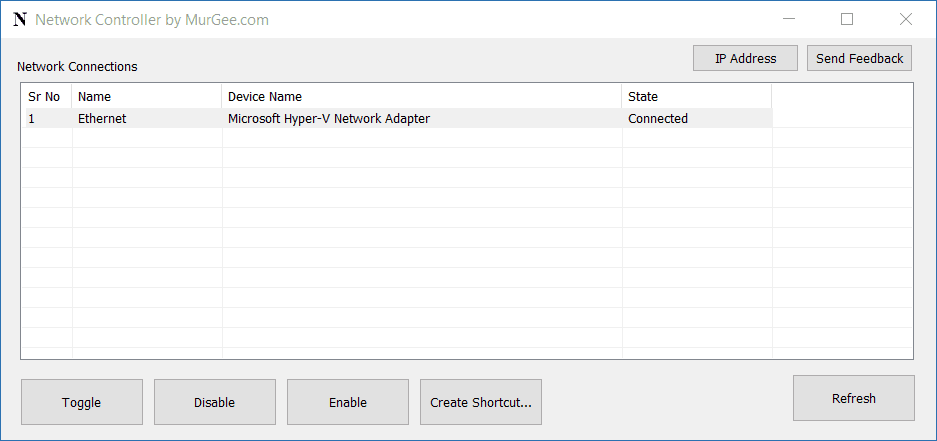 Network Controller для Windows