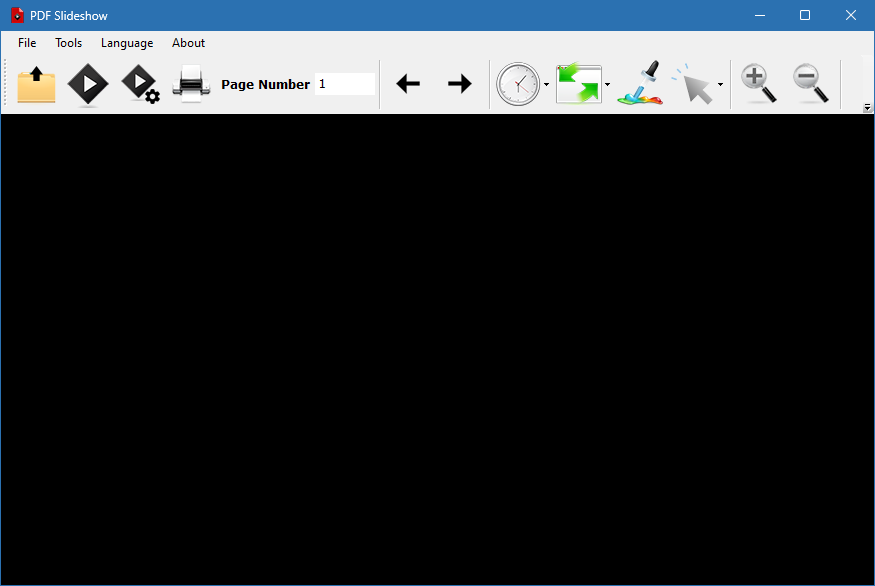 PDFZilla PDF Slideshow для Windows