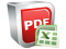 Логотип программы Aiseesoft PDF to Excel Converter 3.3.50 + Repack + Portable