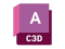 Логотип программы Civil 3D (.3) Addon for Autodesk AutoCAD 2024 RUS-ENG