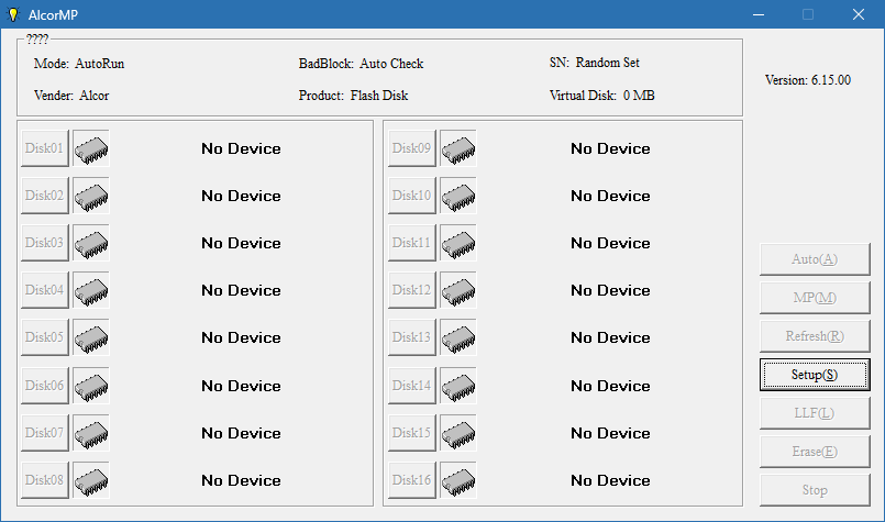 AlcorMP для Windows