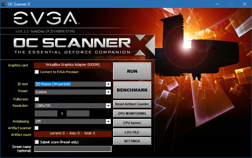 EVGA OC Scanner для Windows