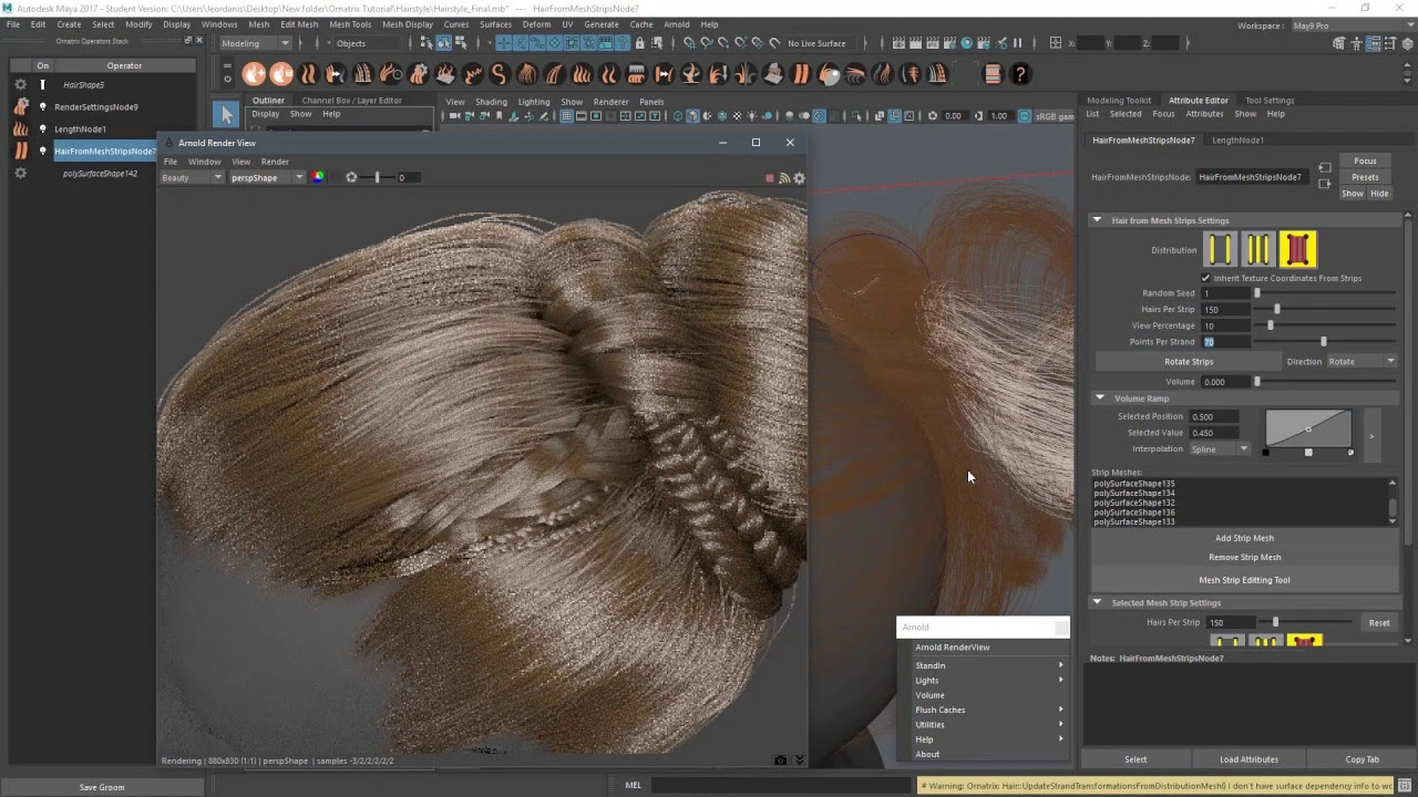 Ornatrix for Maya crack