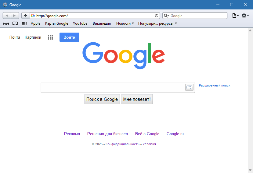 Safari для Windows