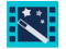 Логотип программы Wondershare Video Editor 5.1.3.15