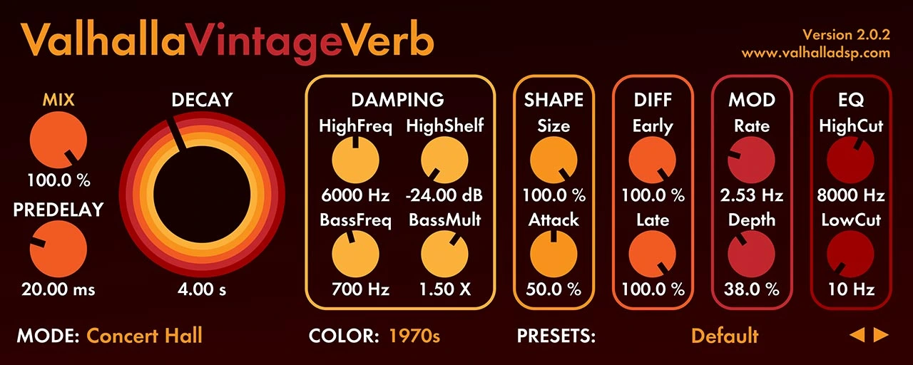 Valhalla VintageVerb crack без торрент