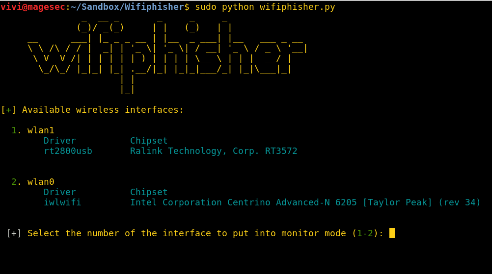 Wifiphisher для Windows