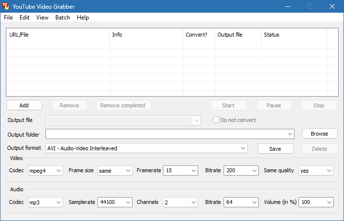 Youtube Video Grabber для Windows