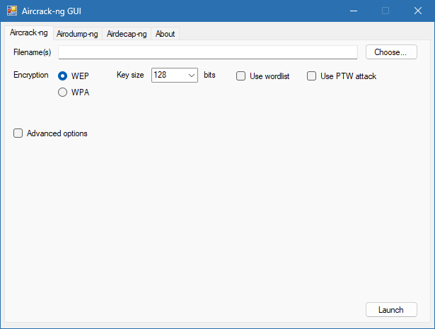 Aircrack-ng для Windows