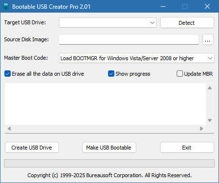 Bootable USB Creator для Windows