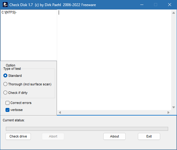 CheckDisk для Windows