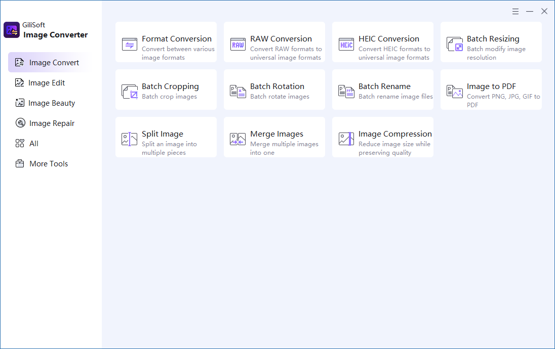Gilisoft Image Converter для Windows