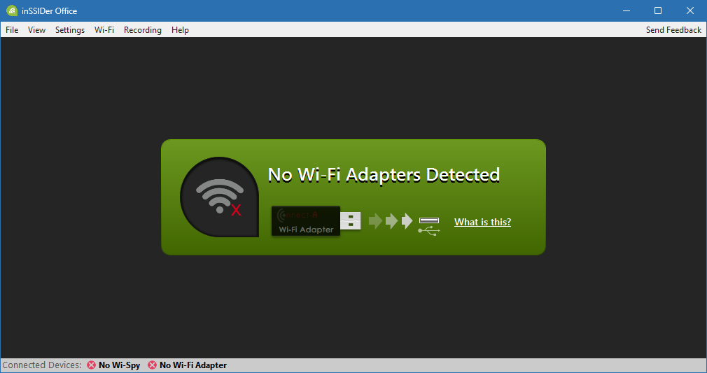 inSSIDer для Windows