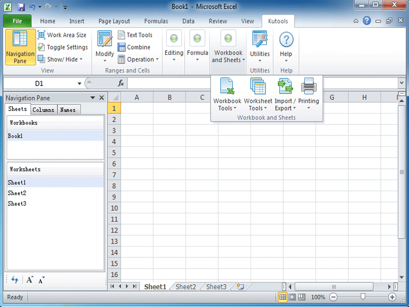 Kutools for Excel для Windows