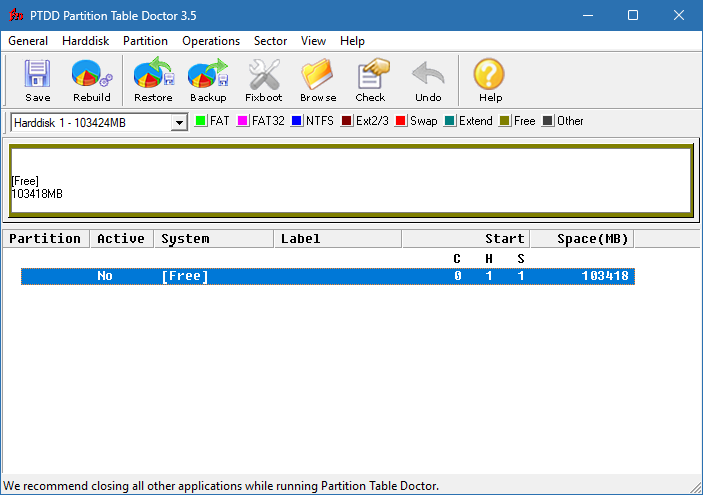 Partition Table Doctor для Windows