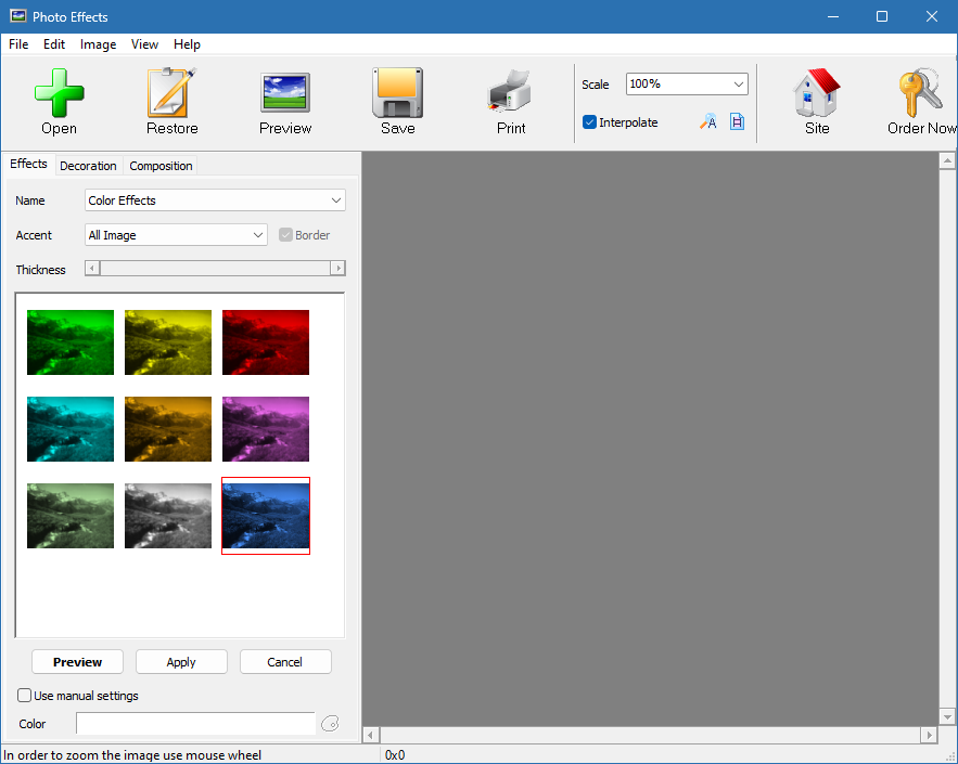 AMS Photo Effects для Windows