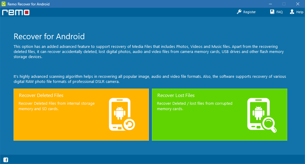 Remo Recover for Android для Windows