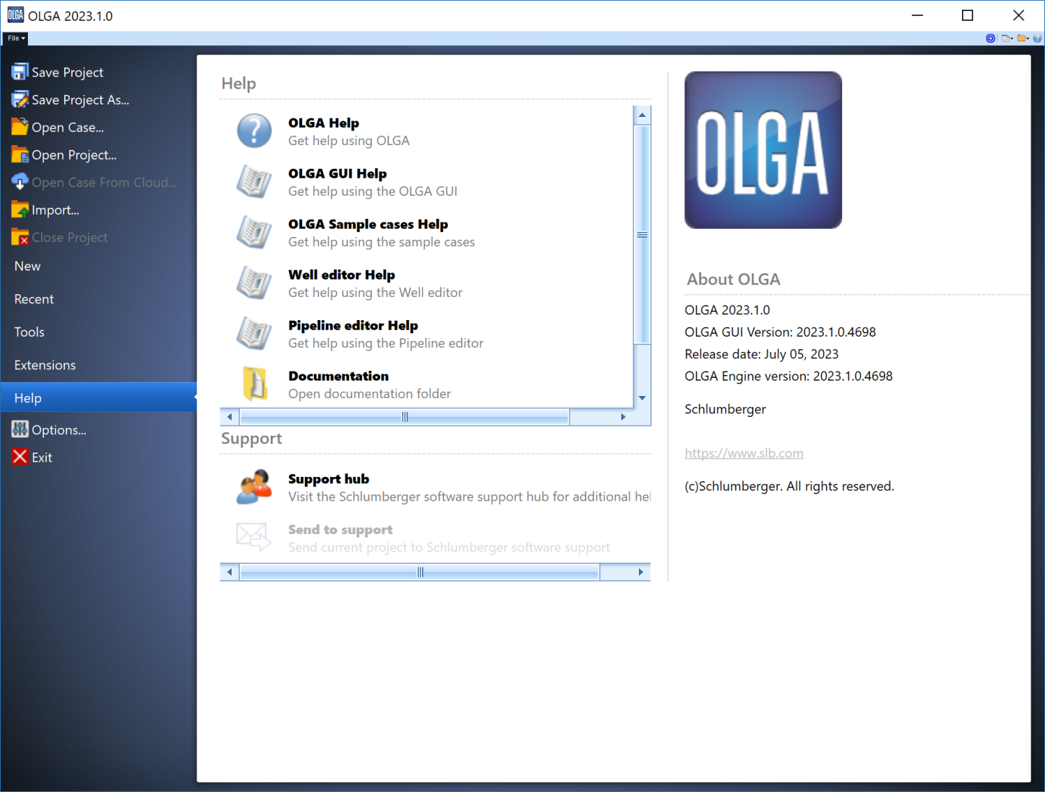 Schlumberger OLGA для Windows