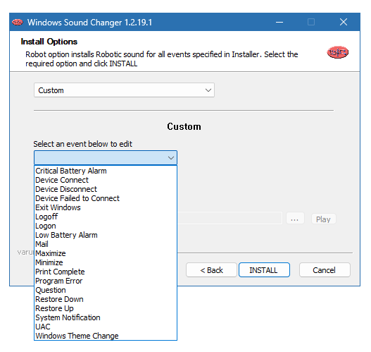 Windows Sound Changer скачать