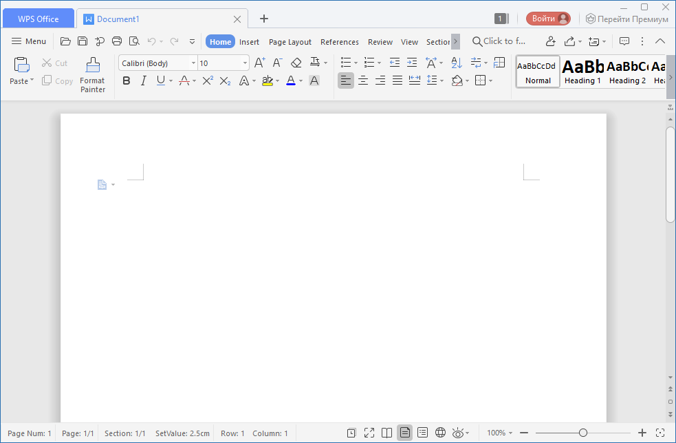 WPS Office на русском