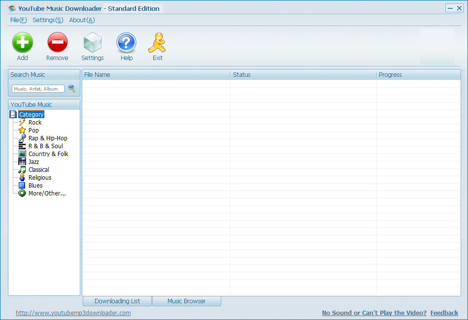 YouTube Music Downloader для Windows