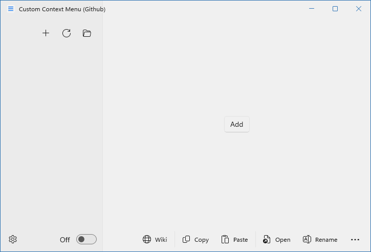 Custom Context Menu для Windows 11
