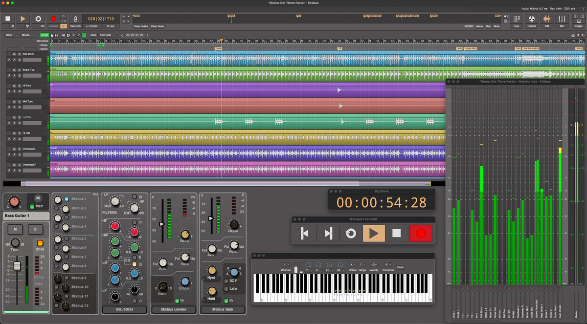 Harrison Mixbus с ключом для Windows