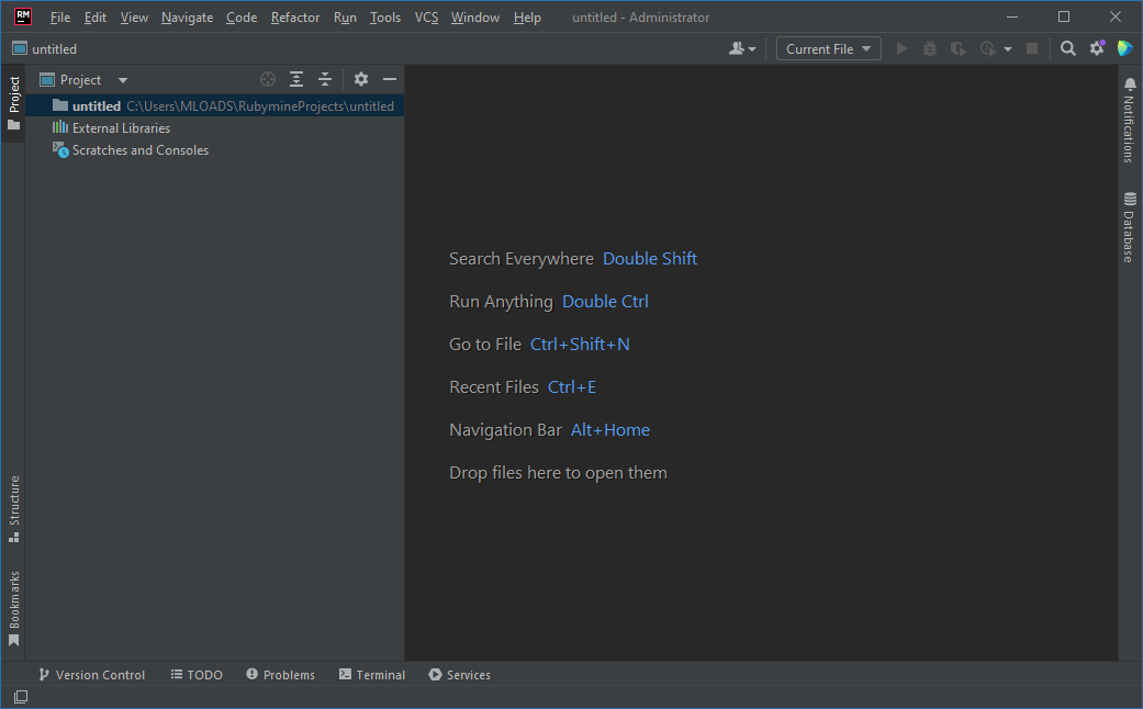 JetBrains RubyMine для Windows