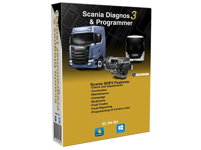 Scania Diagnos & Programmer SDP3 2.54.1
