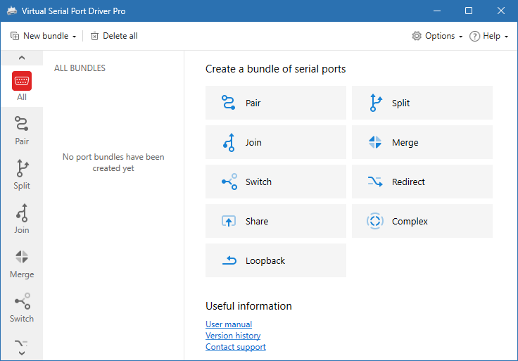Virtual Serial Port Driver для Windows