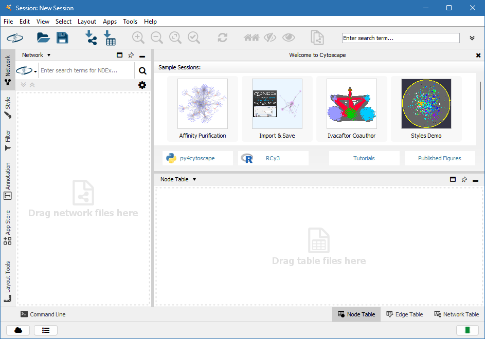 Cytoscape для Windows