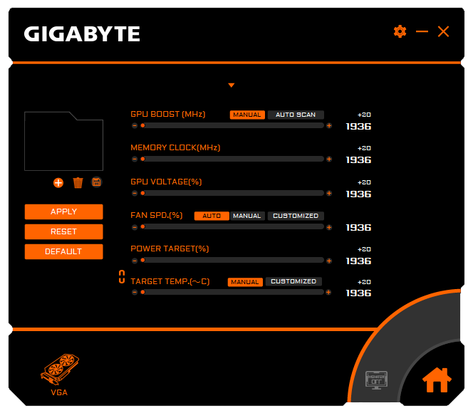 Gigabyte AORUS Engine для Windows
