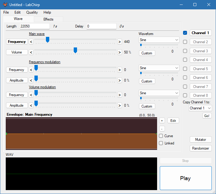 LabChirp для Windows