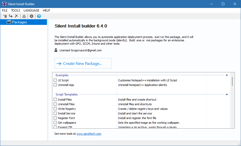 Silent Install Builder + ключ