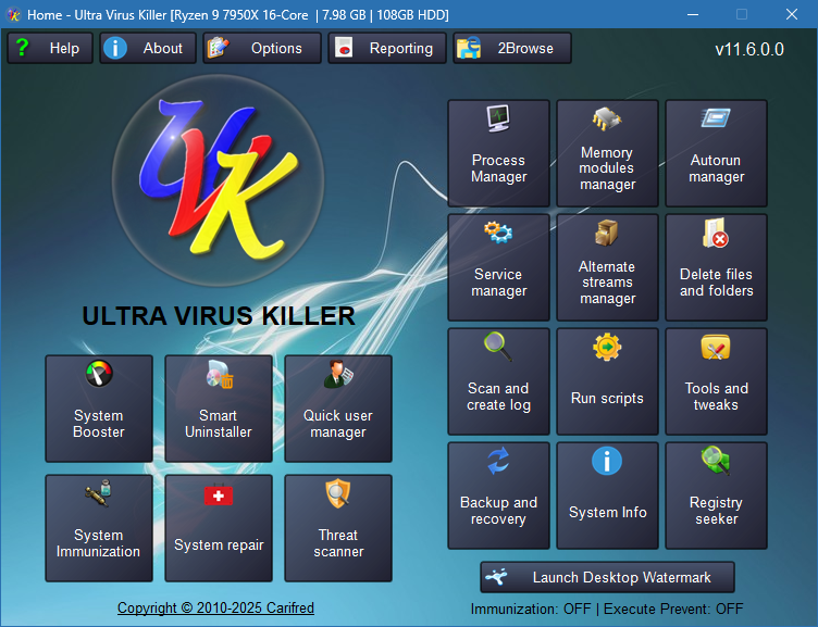 UVK Ultra Virus Killer с ключом