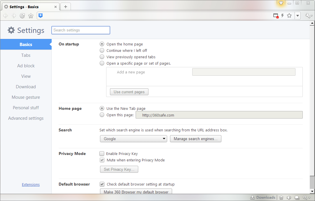 360 Browser на русском
