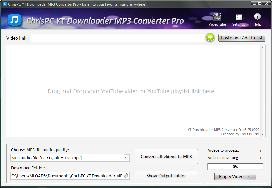 ChrisPC YTD Downloader MP3 Converter crack