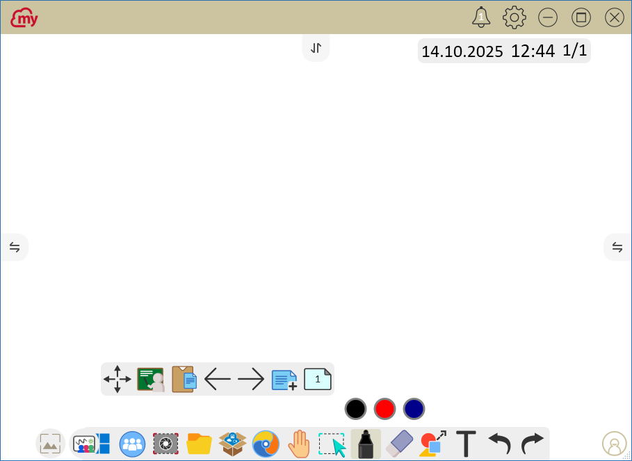 myViewBoard Whiteboard с ключом