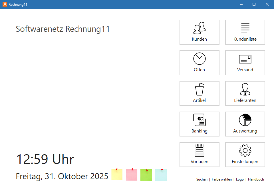 Softwarenetz Rechnung для Windows с ключом