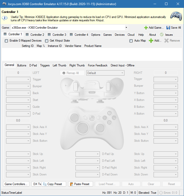 x360ce для Windows