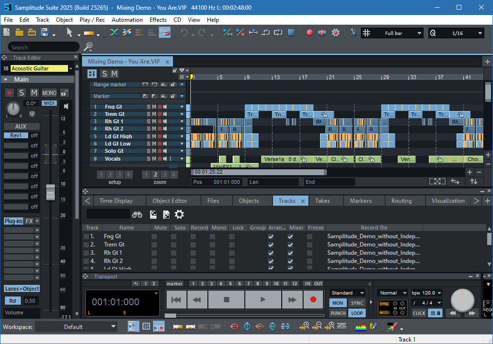 Boris FX Samplitude Suite с ключом