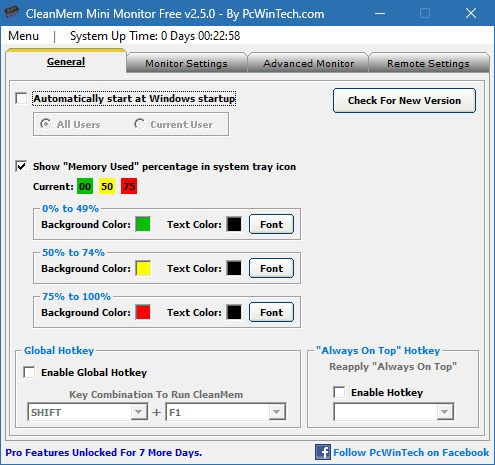 CleanMem для Windows