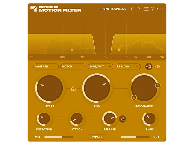 Denise Audio Motion Filter