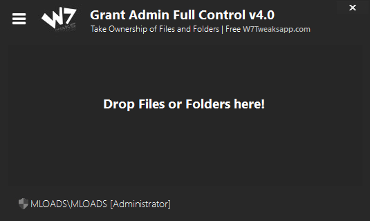 Grant Admin Full Control для Windows